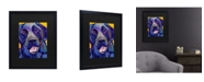 Trademark Global Pat Saunders-White Buddy Matted Framed Art - 15" x 20"